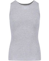 ERL - Cotton-Polyester Crewneck Top For - Lyst