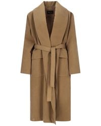 Loro Piana - 'Dwight' Belted Coat - Lyst