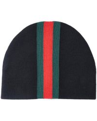 Gucci - Berretto "Web" - Lyst