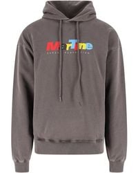 Martine Rose - Logo Cotton Hoodie - Lyst