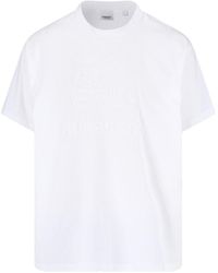 Burberry - Ekd Check T-shirt - Lyst