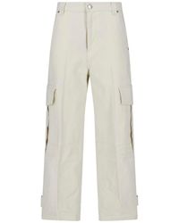 Ami Paris - Wide-Leg Cargo Pants - Lyst