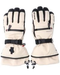 Moncler - Padded Logo Gloves - Lyst