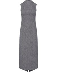 Maison Margiela - Midi Wool Dress - Lyst