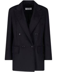 Max Mara - Blazer Doppiopetto In Lana "Olimpia" - Lyst