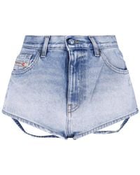 DIESEL - Denim Shorts De-Lunar - Lyst