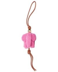 Loewe - Keychain Charm "Elephant" - Lyst