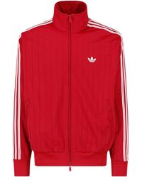 adidas - Zip Hoodie "Firebird" - Lyst