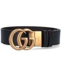 Gucci - 'Gg' Reversible Belt - Lyst