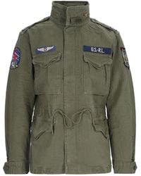 Polo Ralph Lauren - The Iconic Military Jacket With Logo - Lyst