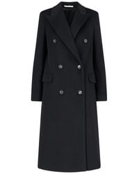 Tagliatore - Jole Double-Breasted Midi Coat - Lyst