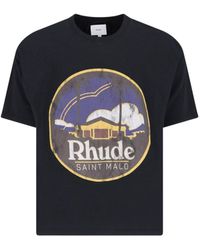 Rhude - T-Shirt "Saint Malo" - Lyst