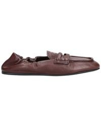 Miu Miu - Lambskin Moccasins - Lyst