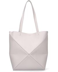 Loewe - Borsa Tote Media "Puzzle Fold" - Lyst