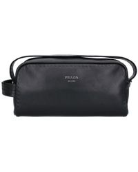 Prada - Borsa A Tracolla Logo - Lyst