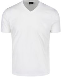 Gucci - V-Neck T-Shirt - Lyst