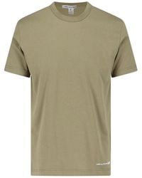 Comme des Garçons - Khaki Slim T-Shirt - Lyst