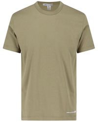 Comme des Garçons - Khaki Slim T-Shirt - Lyst