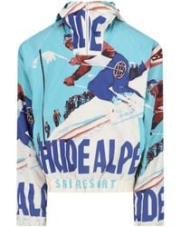 Rhude - Hooded Technical Jacket - Lyst