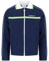 CASABLANCA - Pique Zip Sweatshirt - Lyst
