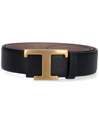 Tod's - Calf Leather Belt For - Lyst
