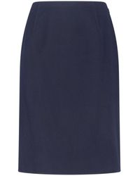 Loro Piana - 'Vivian' Cashmere Midi Skirt - Lyst