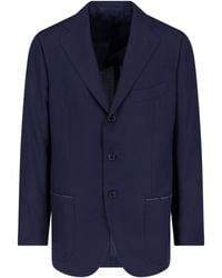 Cesare Attolini - Single-Breasted Wool Blazer - Lyst