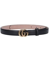 Gucci - Reversible Belt "Gg Marmont" - Lyst