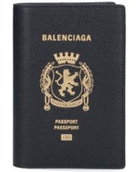Balenciaga - Custodia Bi-Fold "Passport" - Lyst
