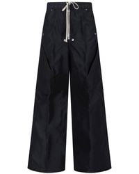 Rick Owens - Wide Pants "Megastrapped Bolans" - Lyst