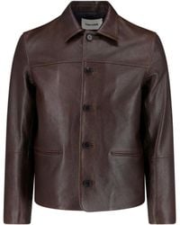 Tonywack - Lamb Leather Jacket - Lyst