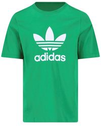 adidas - T-Shirt Logo - Lyst