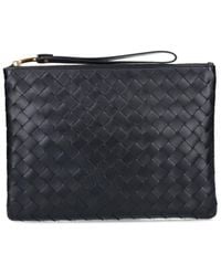 Bottega Veneta - Woven Pouch - Lyst