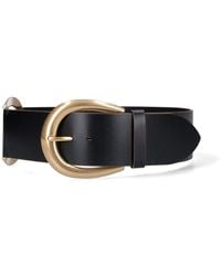 Chloé - Leather Buckle Belt - Lyst