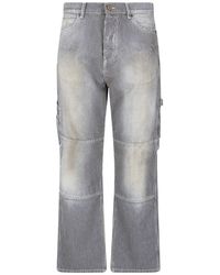 Cultura - Straight Striped Jeans - Lyst