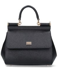 Dolce & Gabbana - Borsa A Mano Media "Sicily" - Lyst