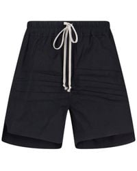 Rick Owens - Cotton Shorts - Lyst