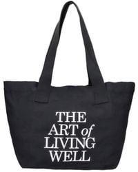 Sporty & Rich - Printed Tote Bag - Lyst