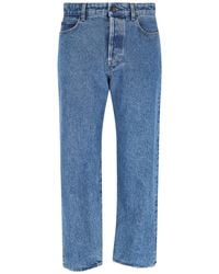 The Row - "Morton" Straight Jeans - Lyst