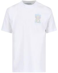 Casablancabrand - T-Shirt "Tennis Pastelle" - Lyst