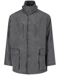 Rick Owens - Jacket "Collared Mac" - Lyst