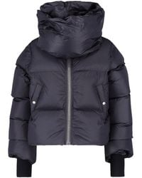 Rick Owens - Cropped Down Jacket "Tower" - Lyst
