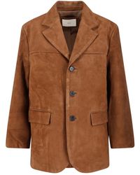 DUNST - Suede Jacket - Lyst
