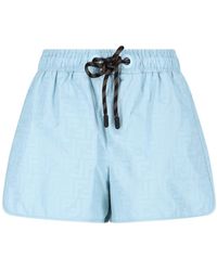 fendi monogram shorts