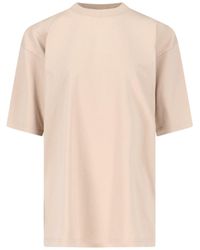 Balenciaga - Rhinestone Logo T-shirt - Lyst