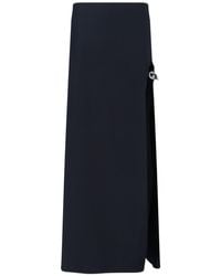 Coperni - Maxi Skirt With Garter Detail - Lyst