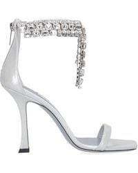 Jimmy Choo - Verity 100 Rhinestone Slingback Sandals - Lyst