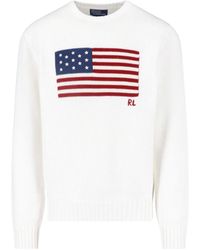 Polo Ralph Lauren - Graphic Crewneck Sweater - Lyst