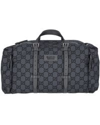 Gucci - Maxi Travel Bag "Gg" - Lyst