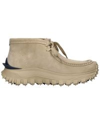 Moncler - X Clarks Ankle Boots "Trailgrip Wallabee Gtx" - Lyst